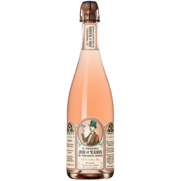 Jus de raisin rosé pétillant – Professeur Grappin – 75 CL
